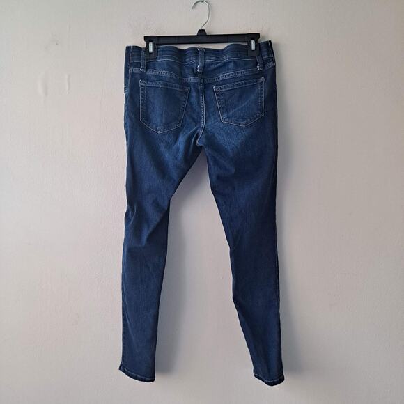 Isabel Maternity Dark Wash Denim Jeans Pants with Side Panel - Size 2/26R - Picture 4 of 11